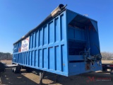 1989 MCCLAIN MTT75 PUSH OUT WASTE TRAILER