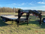 NEW 2021 DELTA 20+5 GOOSENECK TRAILER