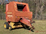 NEW HOLLAND 654 ROUND BALER