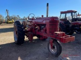 M FARMALL ANTIQUE TRACTOR