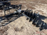 NEW JCT AUGER SKID STEER ATTACHMENT