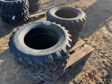 4 NEW CAMSO 10-16.5, LOW RANGE E SKID STEER TIRES