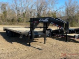 NEW 2022 DELTA 20+5 GOOSENECK TRAILER