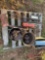 CONTENTS OF PALLET, ANTIQUE MILKING EQUIPMENT, BEAM HOOK AND PULLEY, GARDEN DUSTER