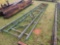 (2) 25' X 3' METAL TRUSSES