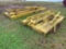 16' AND 10' SECTIONS OF METAL PLATFORMS WITH SAFETY RAILS AND LADDERS