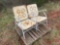 (2) METAL CHAIRS