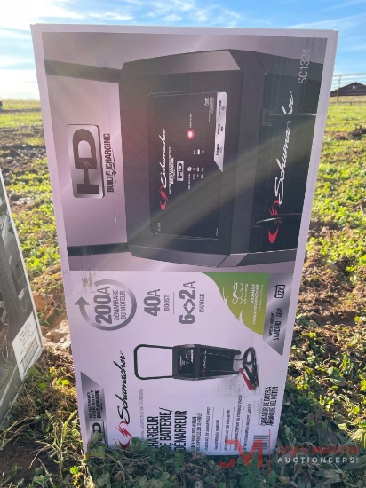 (1) NEW SCHUMACHER ELECTRIC BATTERY CHARGER