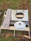 MARBLE SINK