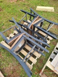 WOODEN CHAIRS (4)