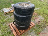 (4) CHEVROLET ALUMINUM 4WD WHEELS