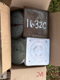 (2) ANTIQUE SCALES