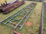 (2) 25' X 3' METAL TRUSSES