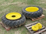 (2) JOHN DEERE 38