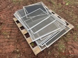 PALLET OF WINDOW SCREENS