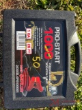 (1) NEW PRO-START 1,000 HD ONE GAUGE 25' BOOSTER CABLE SET
