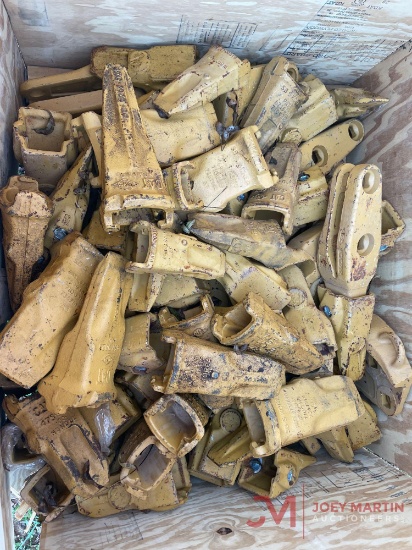 LOT OF VARIOUS A-90 SHANKS/TEETH/SIDE CUTTERS