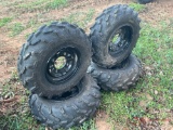 (4) POLARIS PXT TIRES AND WHEELS