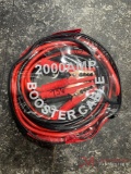 (1) NEW 2000AMP BOOSTER CABLES W/ CARRY CASE