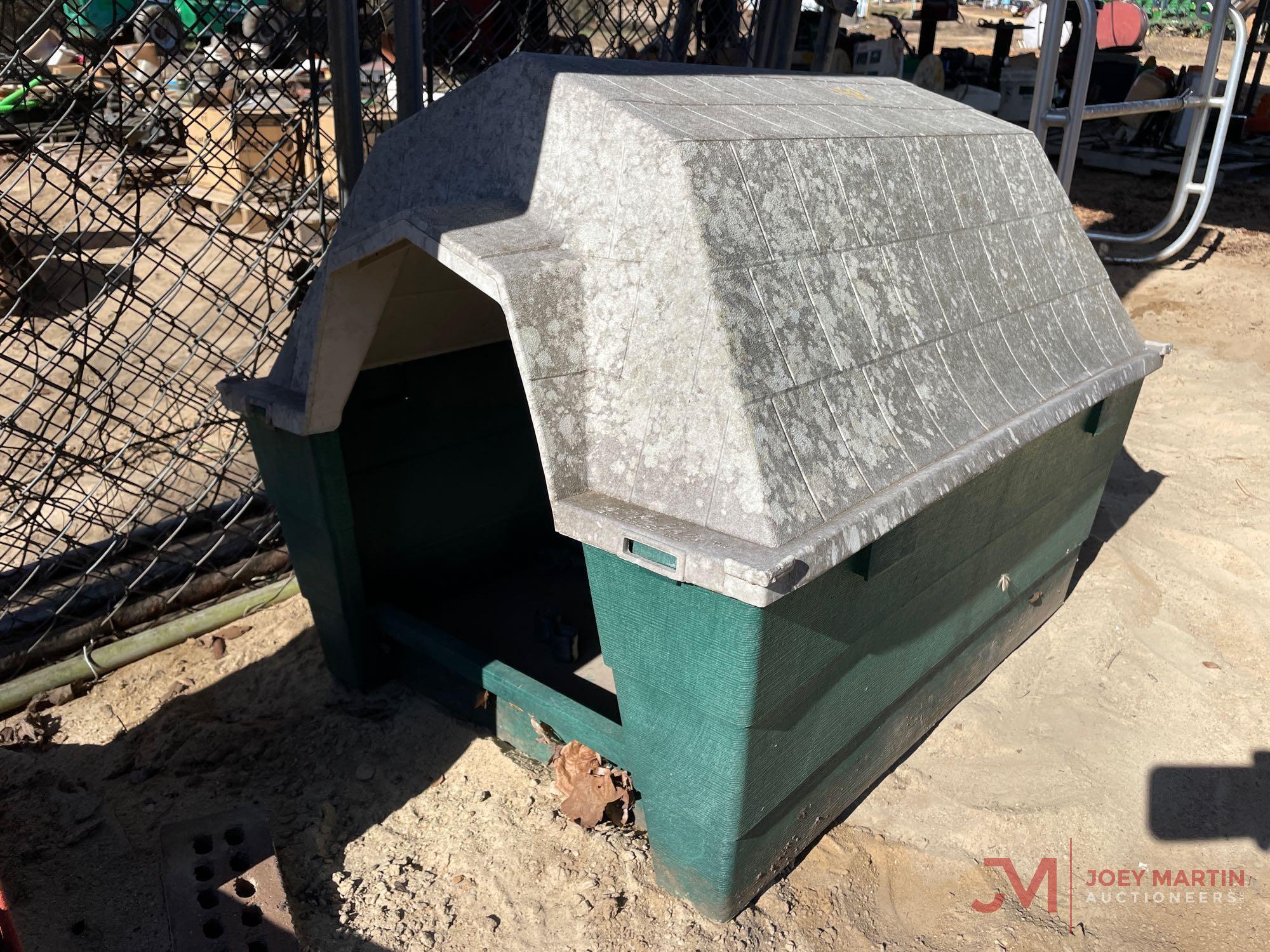 10 x10 CHAIN LINK DOG KENNEL DOGLOO DOG HOUSE Proxibid
