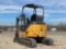 2007 JOHN DEERE 27D HYDRAULIC MINI EXCAVATOR