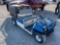 CLUB CAR GAS POWERED GOLF CART WITH BED AND TOOL BOXES