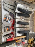 NUMEROUS GROUT FLOATS AND HAND TOOLS