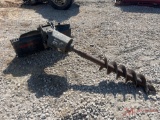 BOBCAT AUGER SKID STEER ATTACHMENT