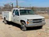 1999 CHEVROLET 3500 SERVICE TRUCK