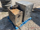 TOOLBOX, OIL TANK, AND FILTERS