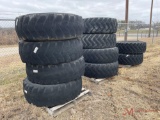 (10) 17.5 - R25 LOADER TIRES