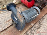 ELECTRIC MOTOR AND PUMP
