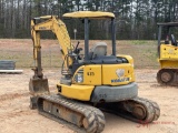 2009 KOMATSU PC55MR-3 MINI EXCAVATOR