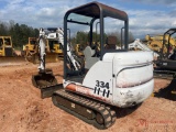 2002 BOBCAT 334 MINI EXCAVATOR