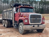 1996 FORD L9000 T/A DUMP TRUCK