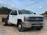 2015 CHEVROLET 3500HD FLATBED TRUCK
