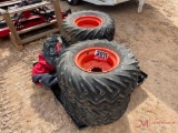 (4) NEW UNUSED WHEELS AND TIRES