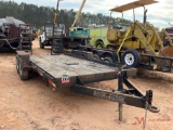 16' X 7' TANDEM EQUIPMENT TRAILER