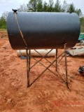 METAL FUEL TANK WITH STAND