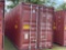 (1) 40' SINGLE TRIP HIGH CUBE CONTAINER (LIKE NEW)