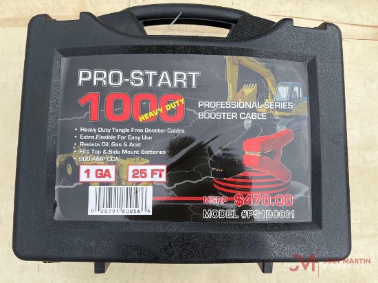 NEW PRO-START 1000 HEAVY DUTY BOOSTER CABLES