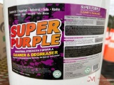 5 GALLONS OF SUPER PURPLE CLEANER / DEGREASER