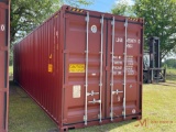 (1) 40' SINGLE TRIP HIGH CUBE CONTAINER (LIKE NEW)