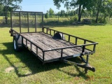 BIG TEX 14' X 6.5' UTILITY TRAILER