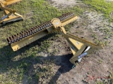 6' 3PH KING KUTTER ADJUSTABLE RAKE (YELLOW)