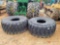 (2) 29.5 R25 EQUIPMENT TIRES