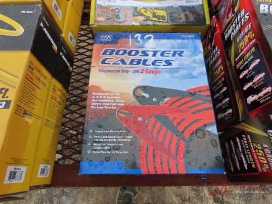 NEW 2 GAUGE 20' BOOTER CABLES