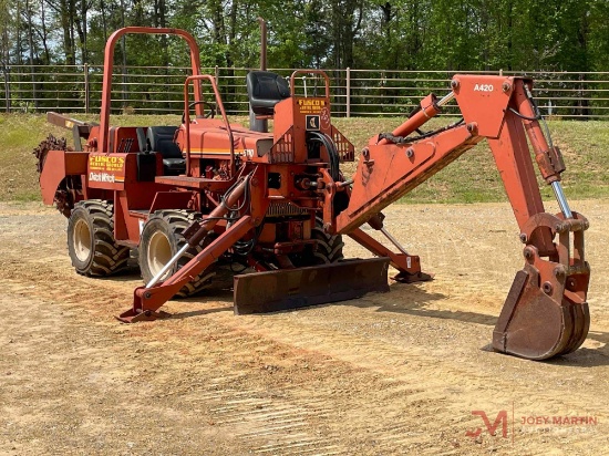 DITCH WITCH 5110 TRENCHER WITH BACKHOE