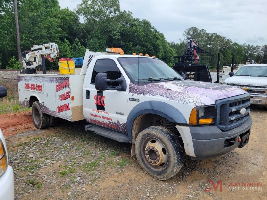 2007 FORD F-550 XL SUPER DUTY SERVICE TRUCK