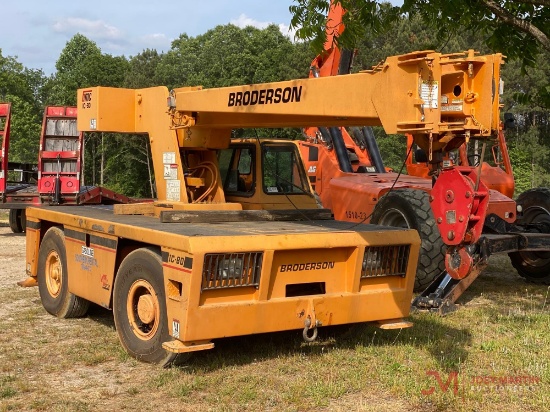 BRODERSON IC-80-3E CARRY DECK CRANE